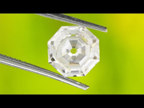 YouTube Video of Old Single Cut Moissanite Vintage Loose Stone