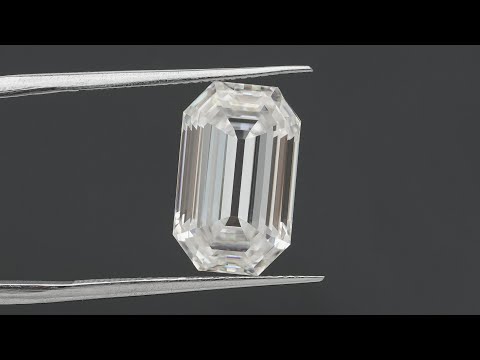 Youtube Video Of Old Mine Emerald Cut Loose Moissanite