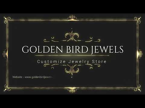 [YouTube Video Of Moissanite Vintage Style Engagement Ring]-[Golden Bird Jewels]