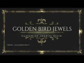 [YouTube Video Of Moissanite Vintage Style Engagement Ring]-[Golden Bird Jewels]