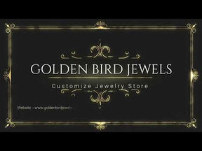 [YouTube Video Of Moissanite Vintage Style Engagement Ring]-[Golden Bird Jewels]